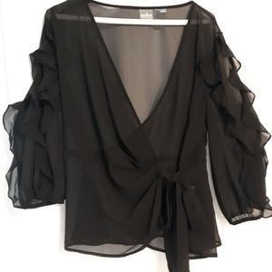 Sheer, Long Sleeve Top. Remember 15% off any Bundle of 2+